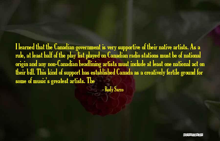 Rule And Act Quotes By Rudy Sarzo