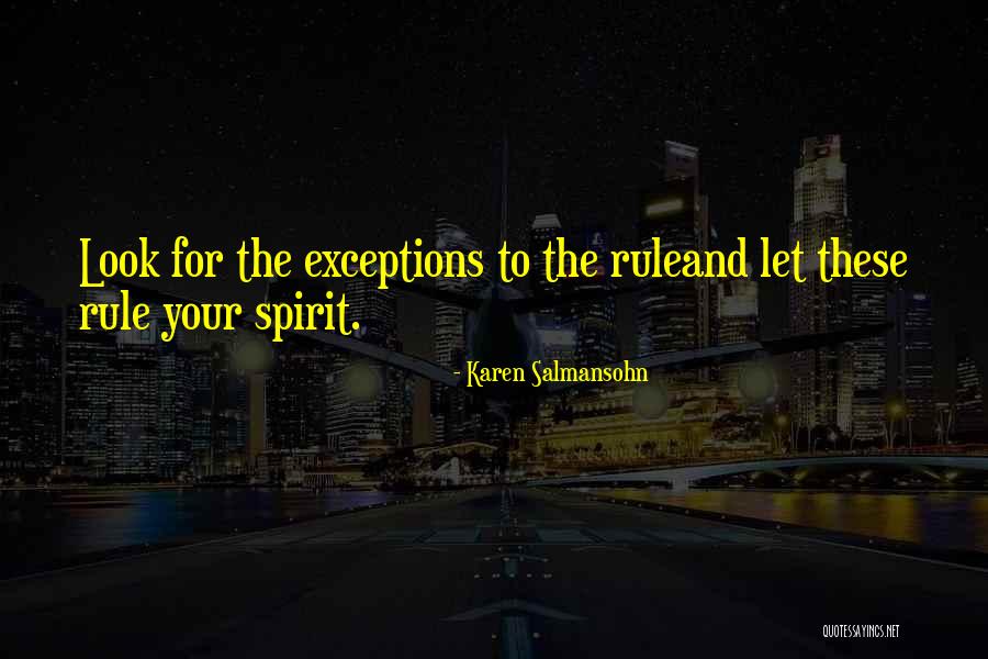 Rule For Life Quotes By Karen Salmansohn Rule For Life Quotes By Karen Salmansohn