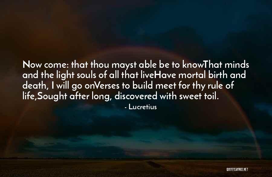 Rule For Life Quotes By Lucretius Rule For Life Quotes By Lucretius