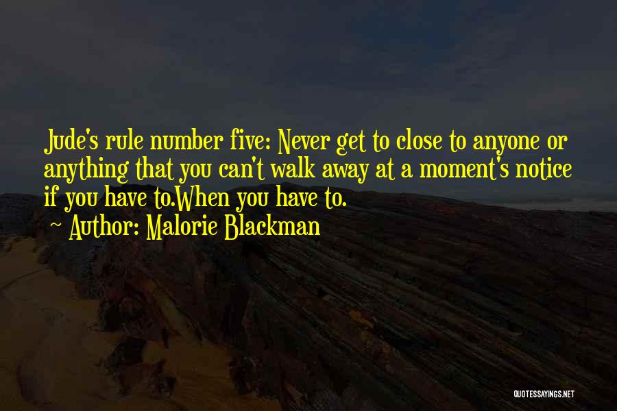 Rule Number 1 Never Be Number 2 Quotes By Malorie Blackman