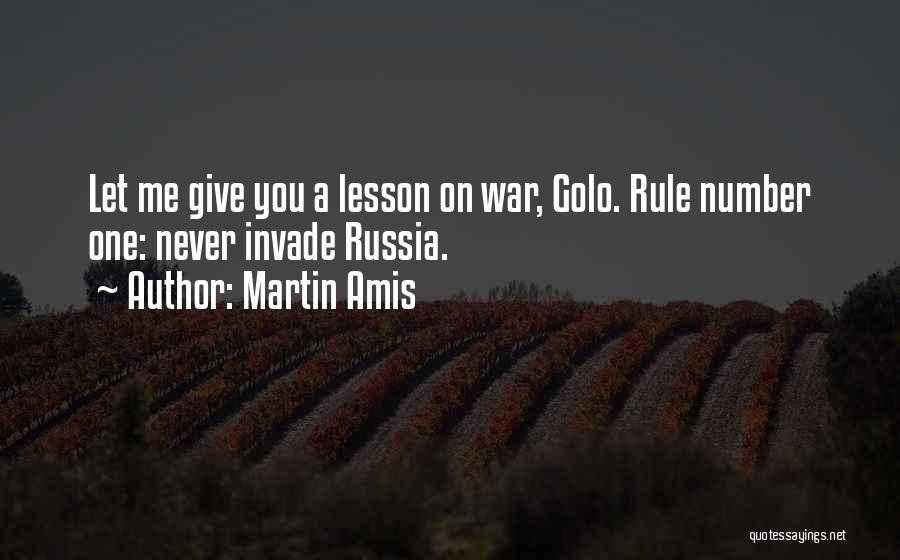 Rule Number 1 Never Be Number 2 Quotes By Martin Amis