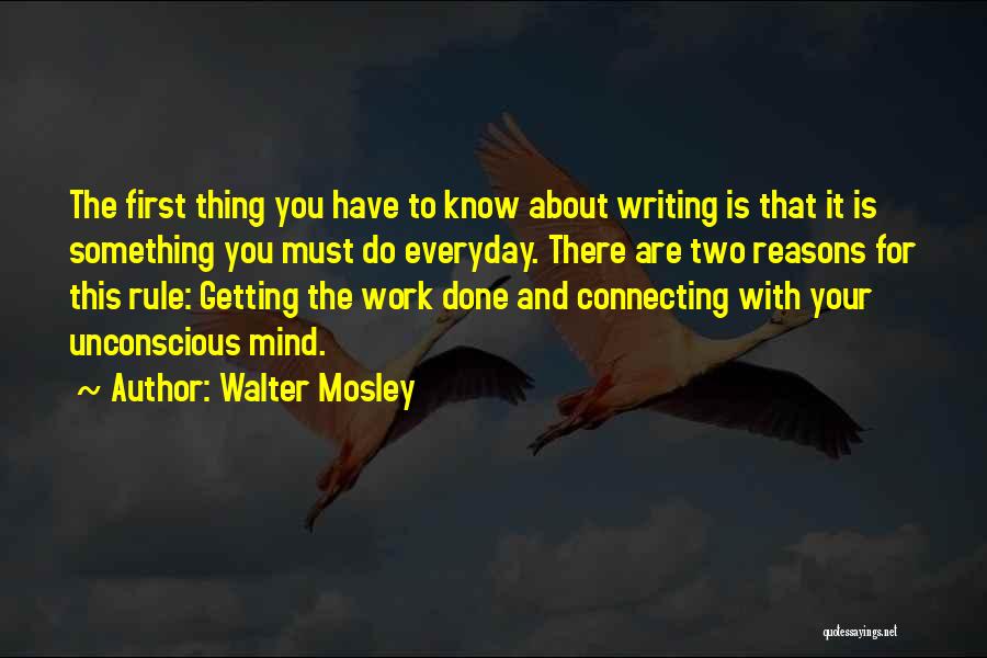 Rule Your Mind Quotes By Walter Mosley