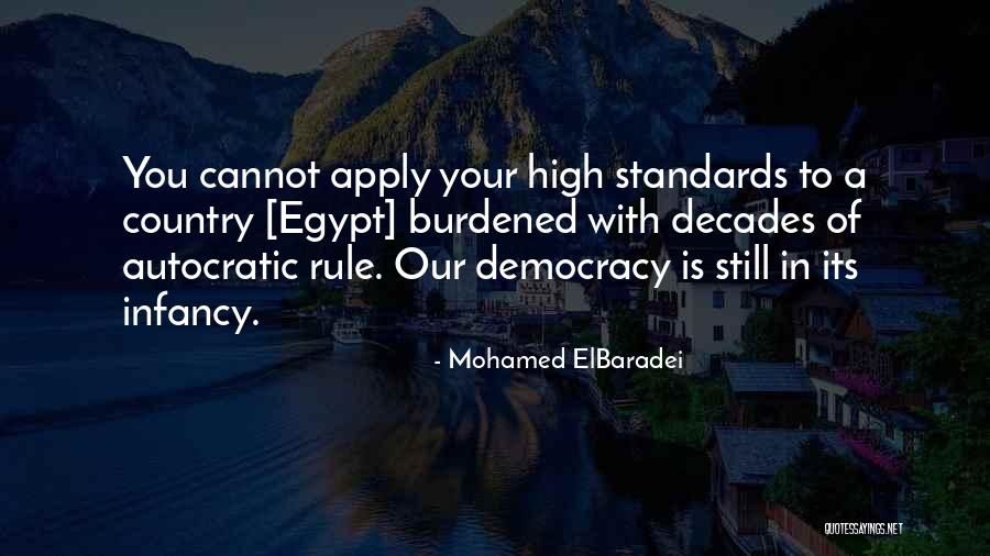 Rule Your Own Country Quotes By Mohamed ElBaradei Rule Your Own Country Quotes By Mohamed ElBaradei