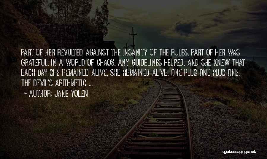 Rules And Chaos Quotes By Jane Yolen