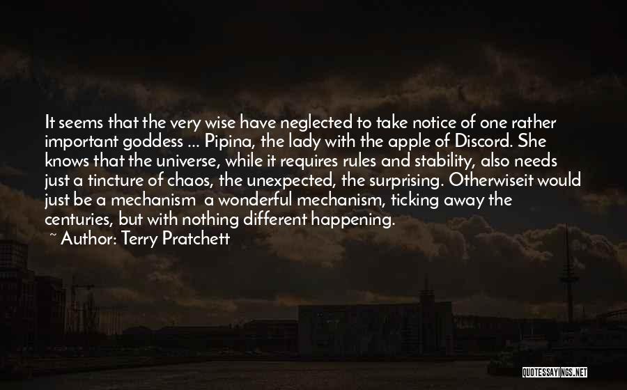 Rules And Chaos Quotes By Terry Pratchett