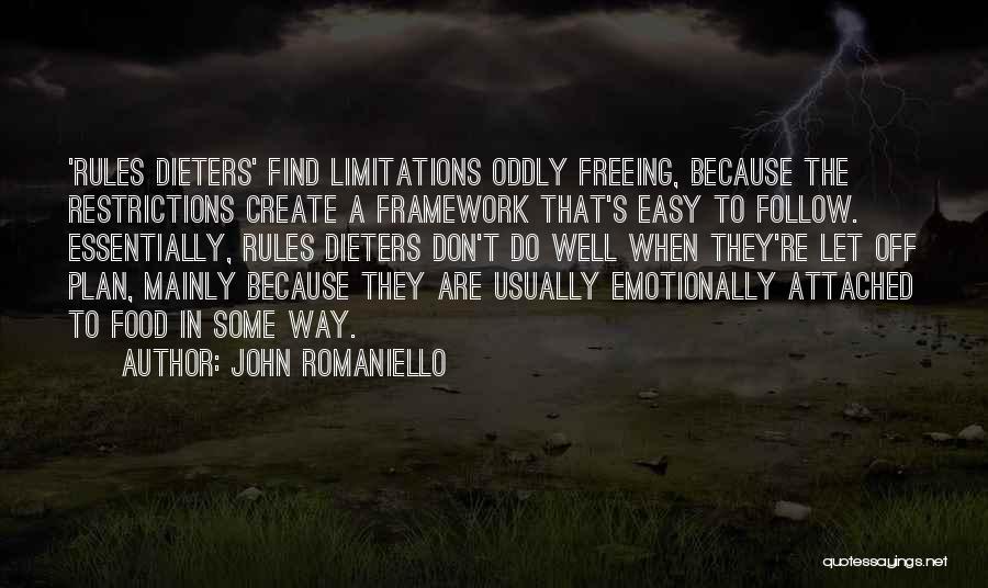 Rules And Limitations Quotes By John Romaniello