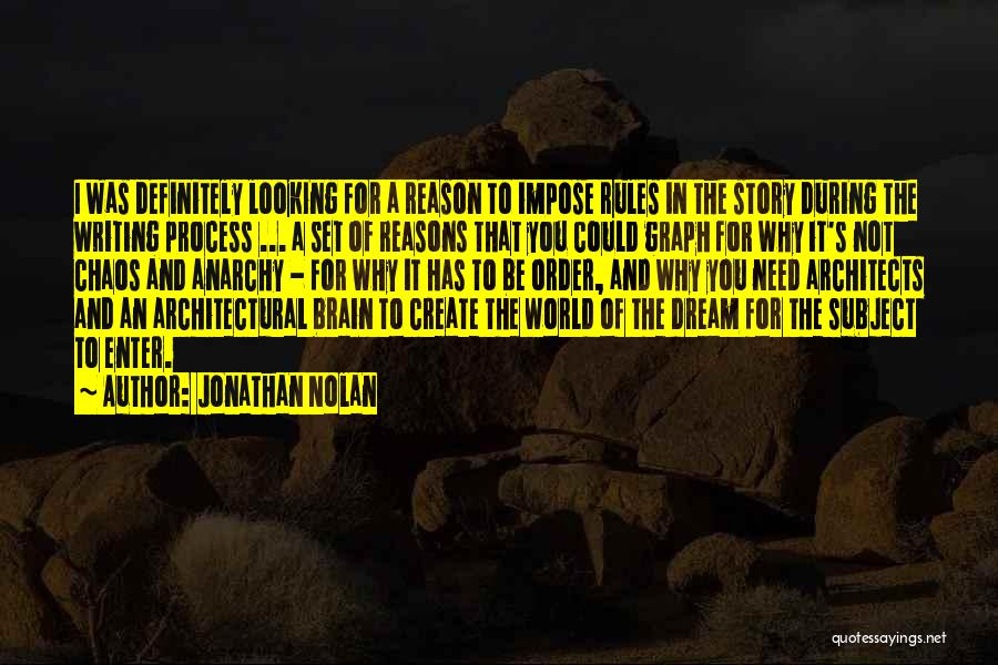 Rules And Order Quotes By Jonathan Nolan