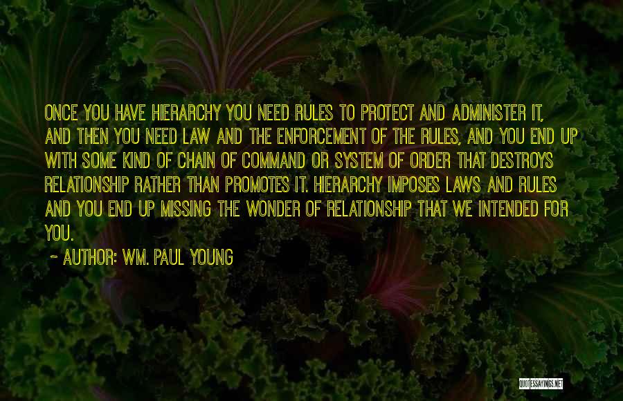 Rules And Order Quotes By Wm. Paul Young