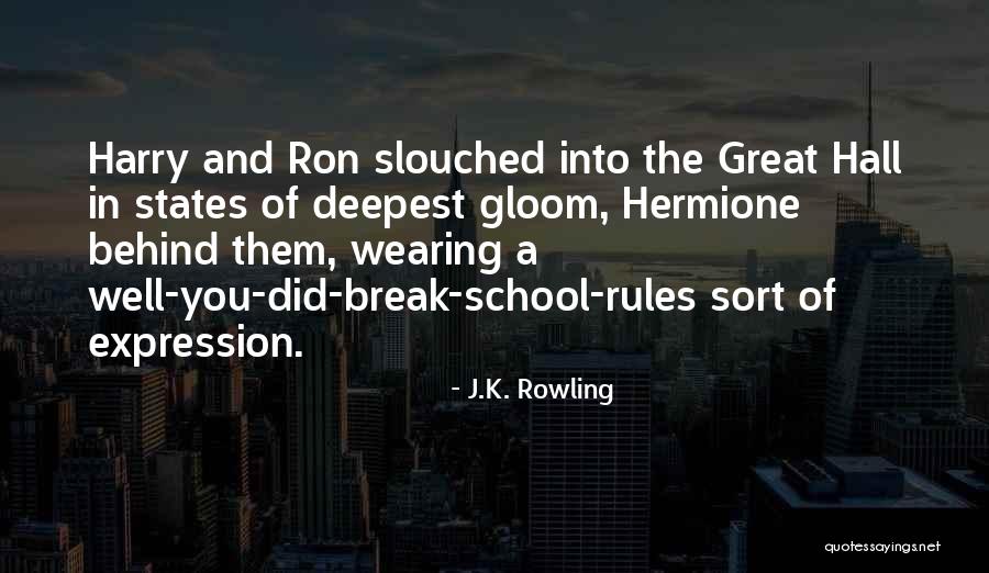 Rules And Quotes By J.K. Rowling