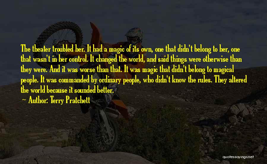 Rules And Quotes By Terry Pratchett