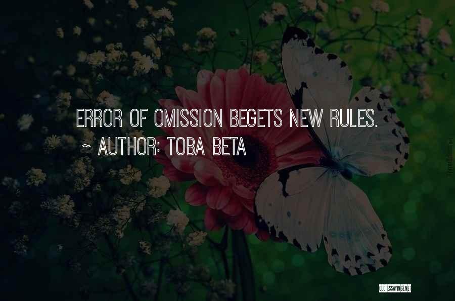 Rules And Regulation Quotes By Toba Beta