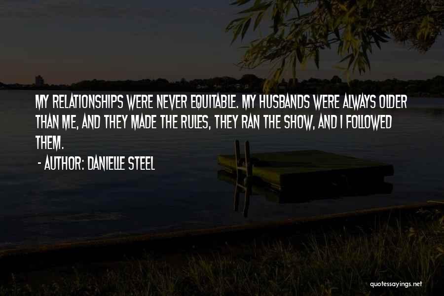 Rules In Relationships Quotes By Danielle Steel