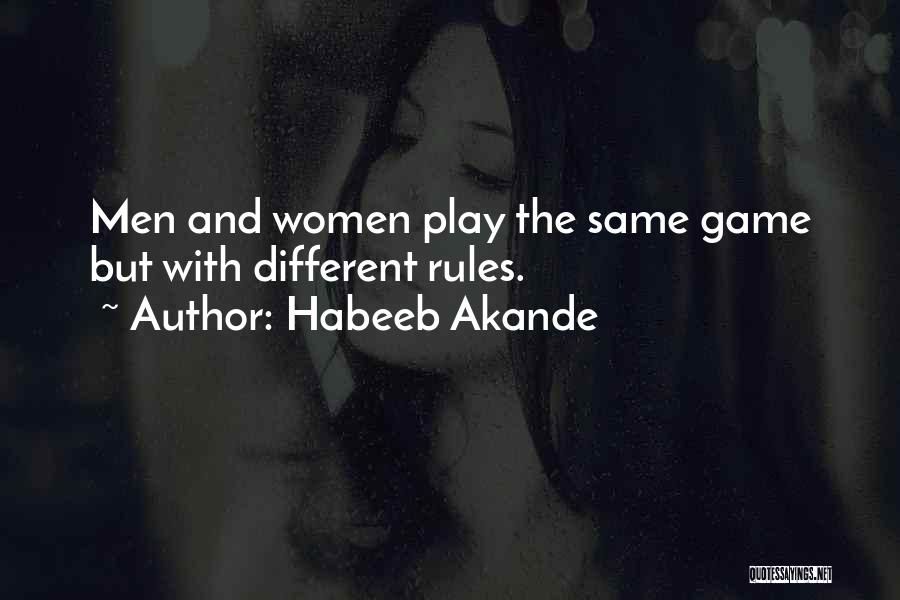 Rules In Relationships Quotes By Habeeb Akande