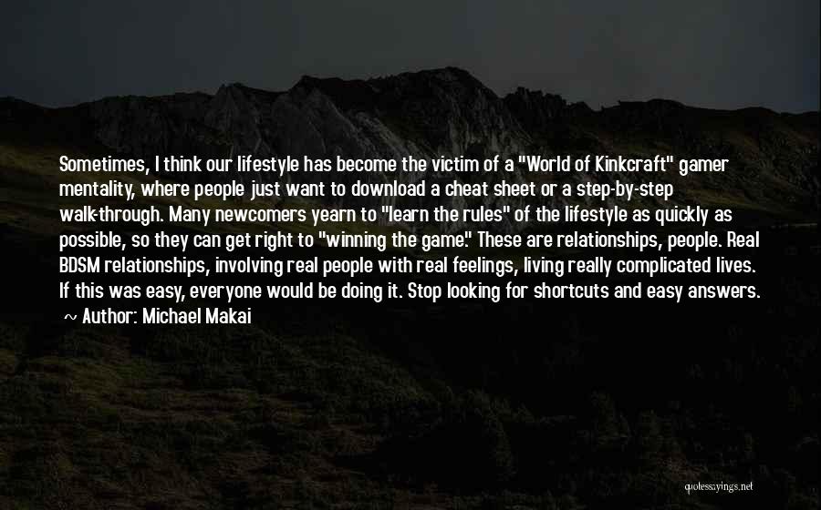 Rules In Relationships Quotes By Michael Makai
