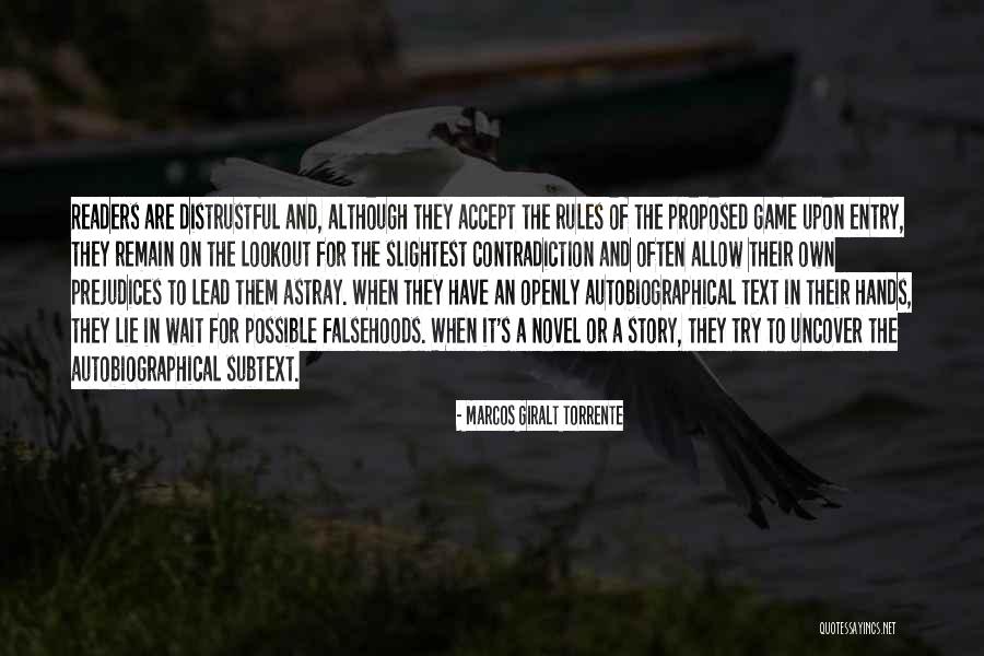 Rules Novel Quotes By Marcos Giralt Torrente Rules Novel Quotes By Marcos Giralt Torrente