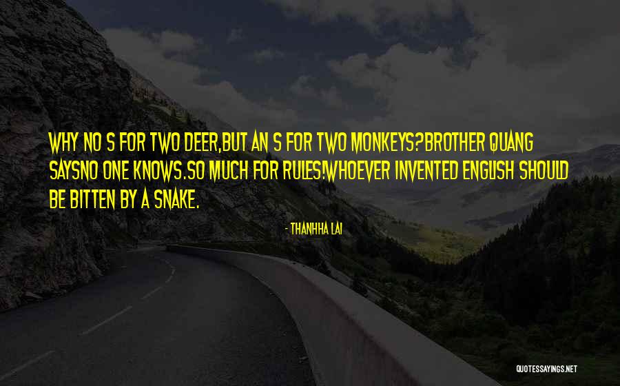 Rules Of English Language Quotes By Thanhha Lai Rules Of English Language Quotes By Thanhha Lai