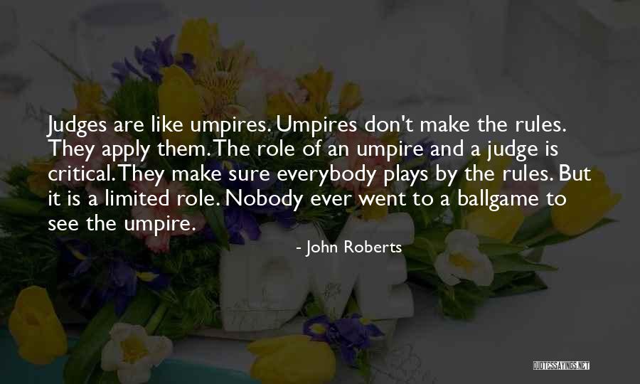 Rules Of Quotes By John Roberts