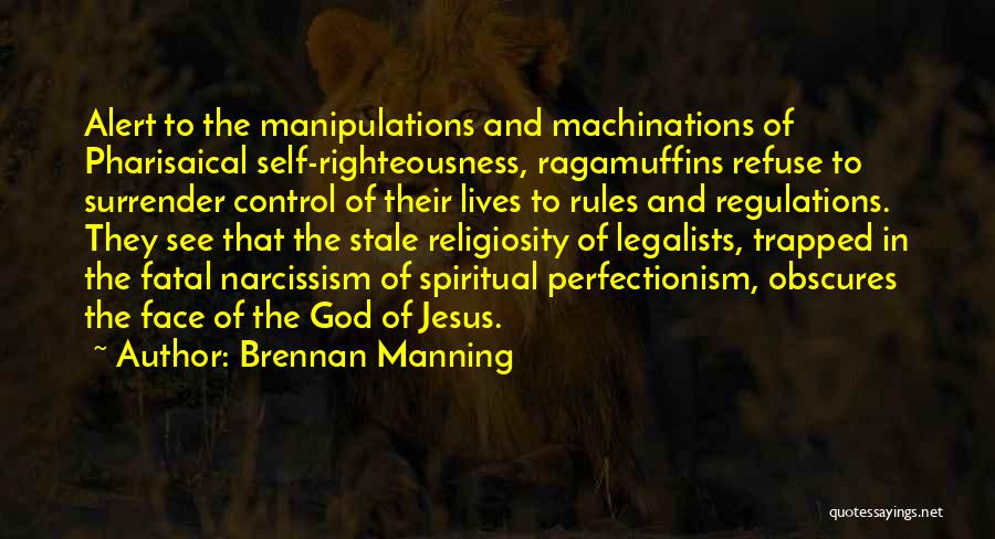 Rules Regulations Quotes By Brennan Manning