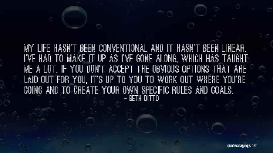 Rules To Life Quotes By Beth Ditto Rules To Life Quotes By Beth Ditto