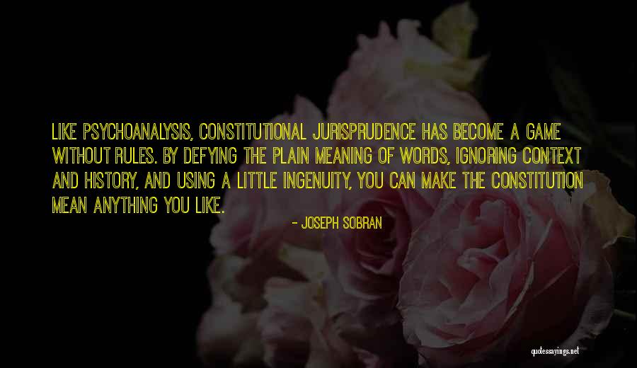 Rules When Using Quotes By Joseph Sobran Rules When Using Quotes By Joseph Sobran