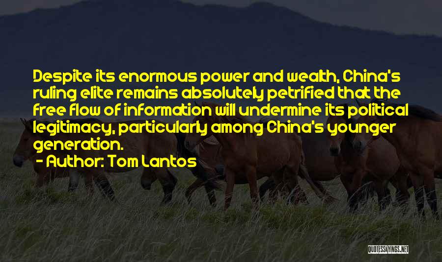 Ruling Elite Quotes By Tom Lantos