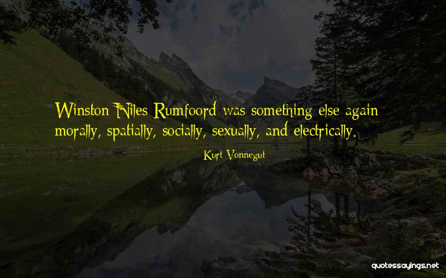 Rumfoord Quotes By Kurt Vonnegut Rumfoord Quotes By Kurt Vonnegut