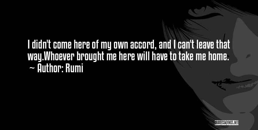 Rumi Inspirational Quotes By Rumi