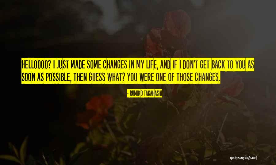 Rumiko Takahashi Quotes 104821 Rumiko Takahashi Quotes 104821