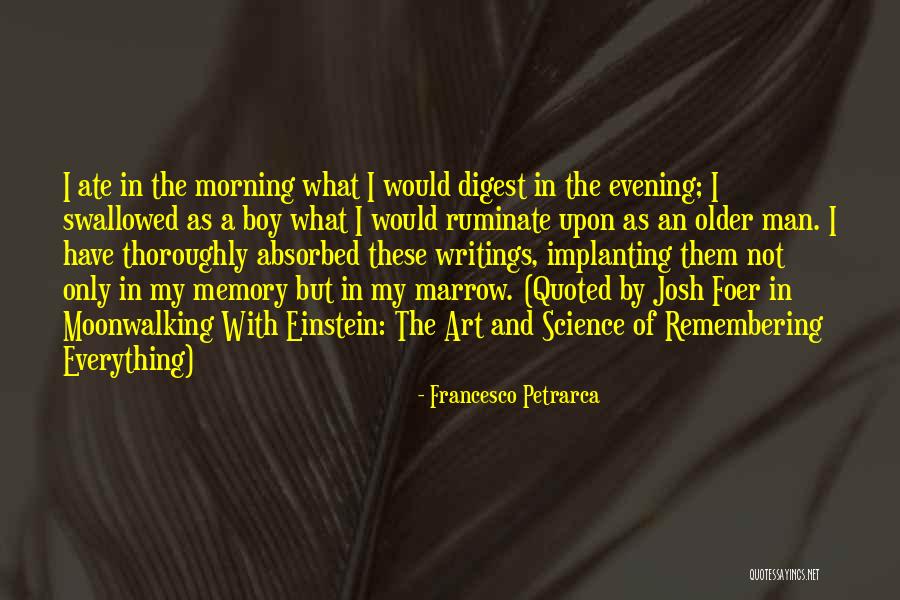 Ruminate Quotes By Francesco Petrarca