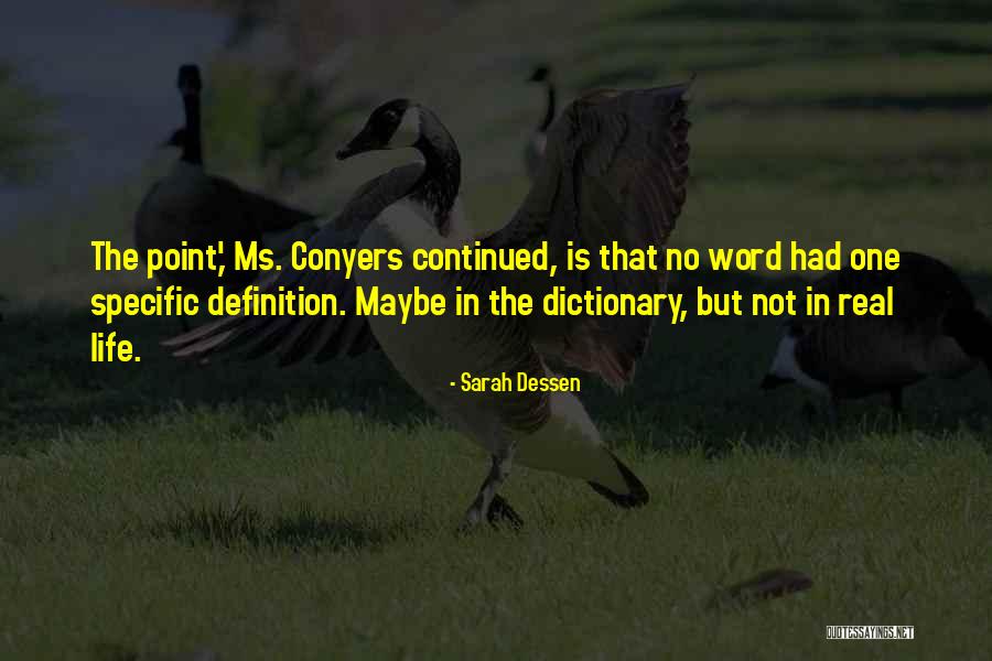 Ruminative Style Quotes By Sarah Dessen Ruminative Style Quotes By Sarah Dessen