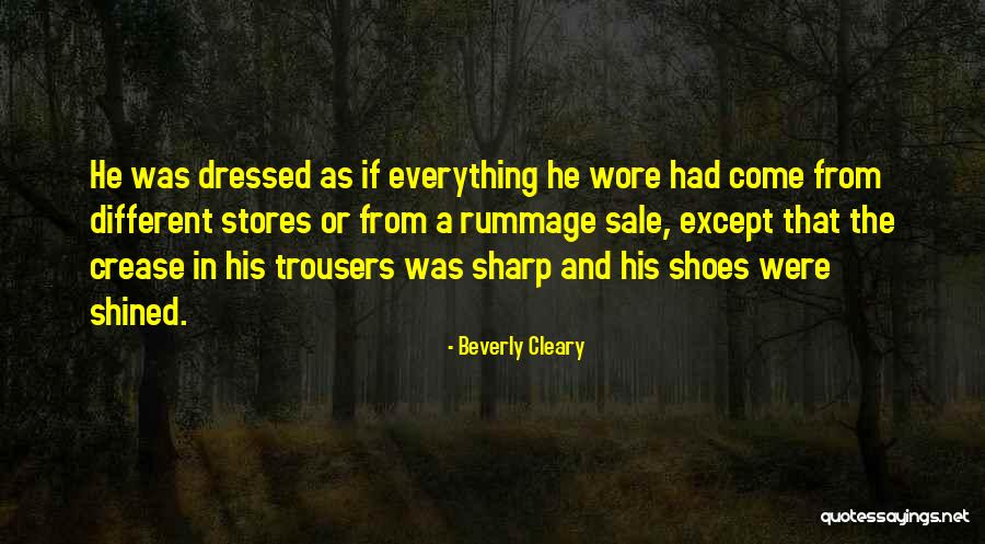 Rummage Quotes By Beverly Cleary Rummage Quotes By Beverly Cleary