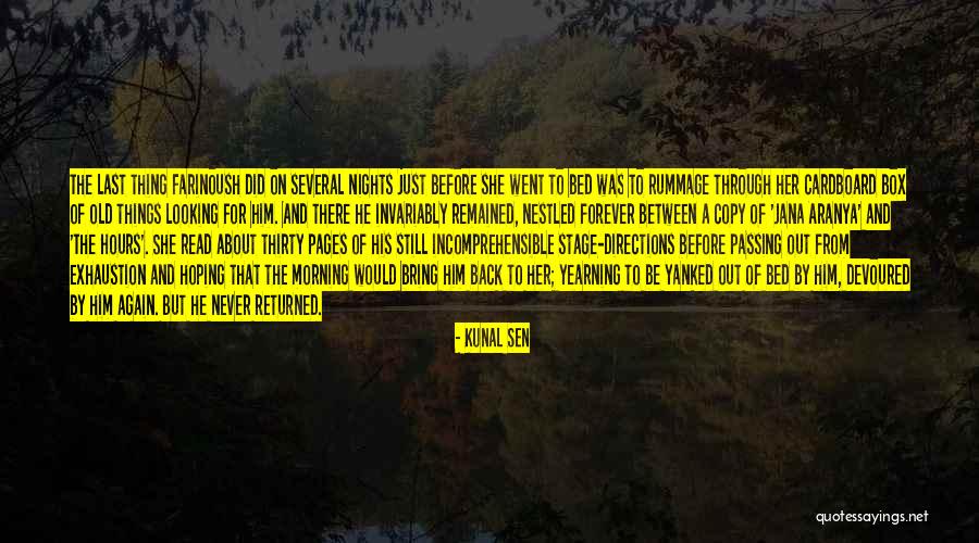 Rummage Quotes By Kunal Sen Rummage Quotes By Kunal Sen