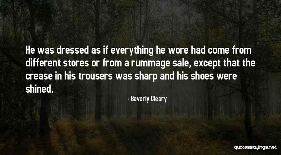 Rummage Sale Quotes By Beverly Cleary Rummage Sale Quotes By Beverly Cleary