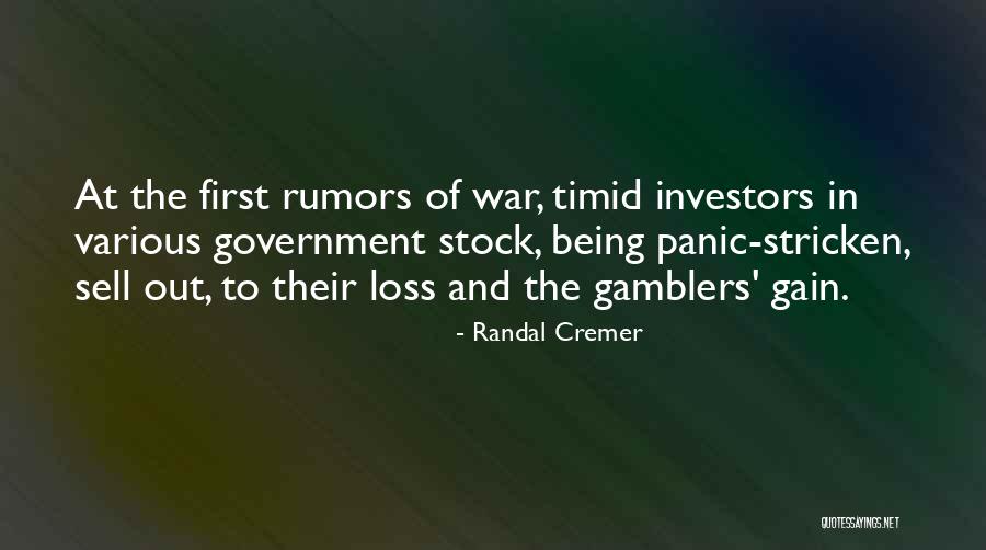 Rumors Quotes By Randal Cremer