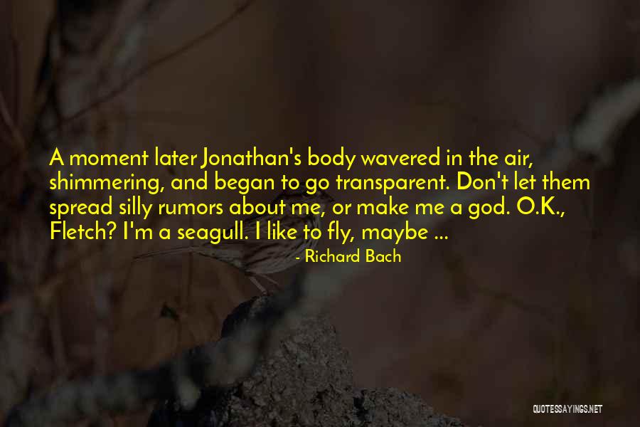 Rumors Quotes By Richard Bach