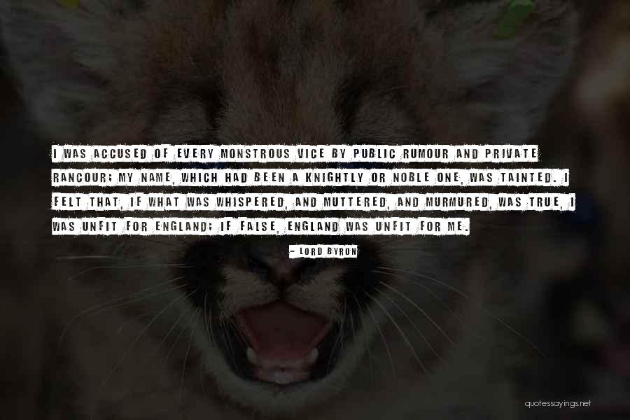 Rumour Quotes By Lord Byron Rumour Quotes By Lord Byron