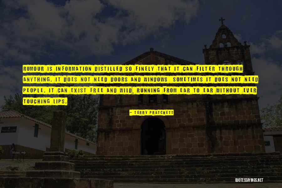 Rumour Quotes By Terry Pratchett Rumour Quotes By Terry Pratchett