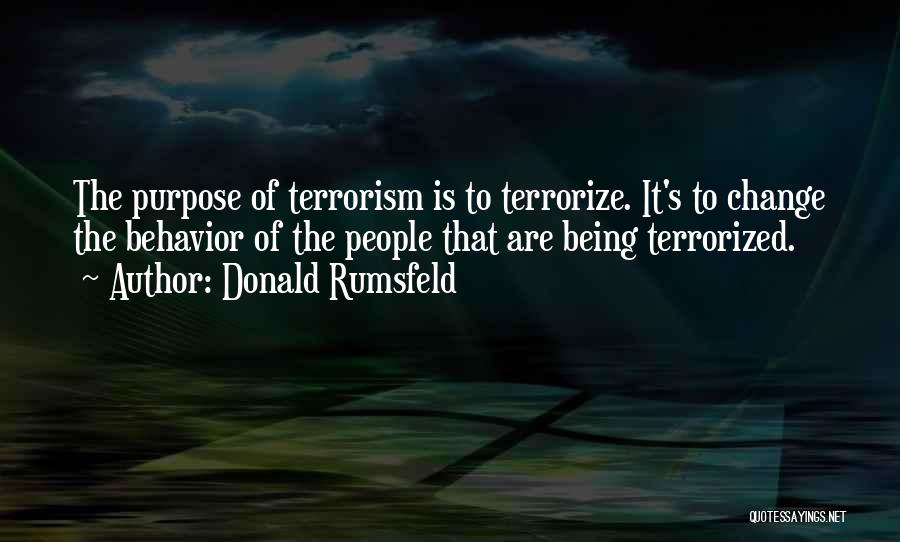 Rumsfeld Quotes By Donald Rumsfeld