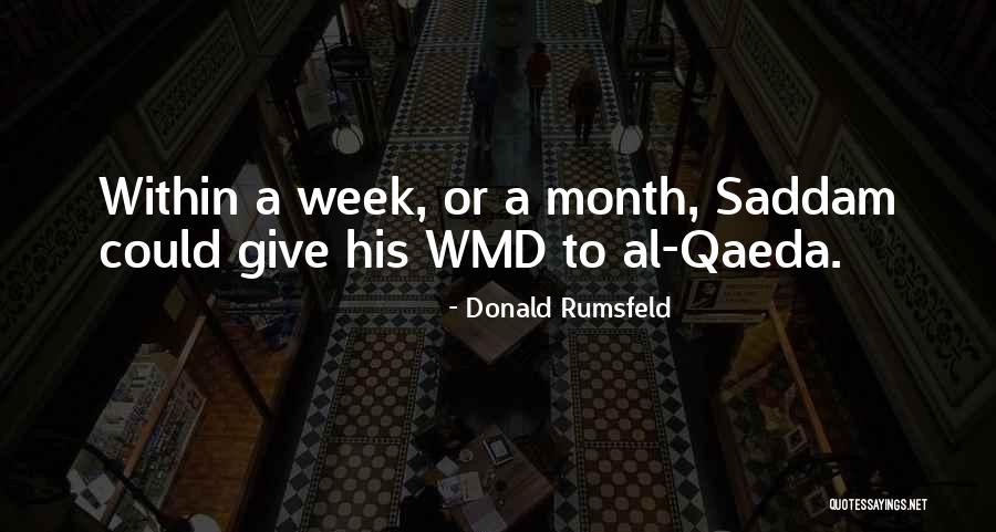 Rumsfeld Wmd Quotes By Donald Rumsfeld Rumsfeld Wmd Quotes By Donald Rumsfeld