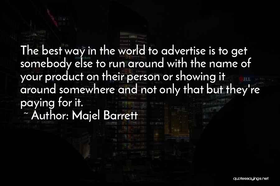 Run Around Quotes By Majel Barrett