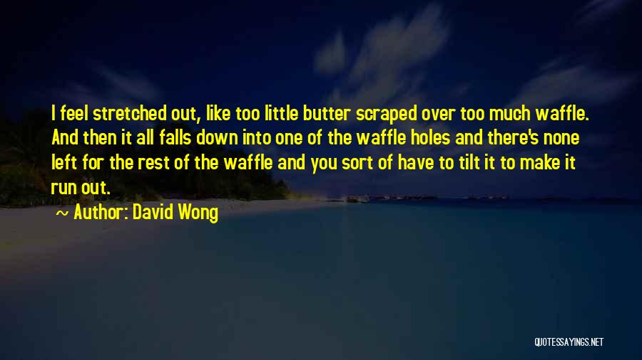 Run Out Quotes By David Wong