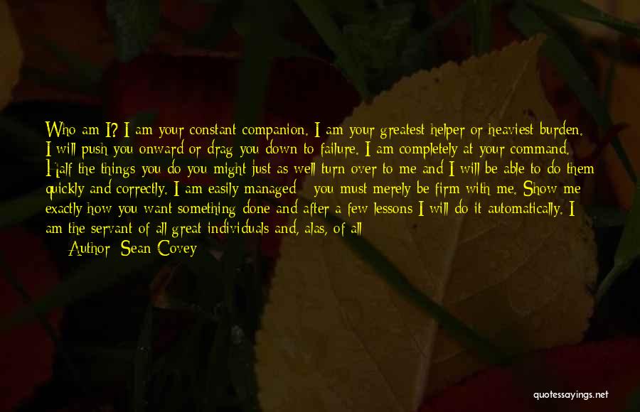 Run Over Me Quotes By Sean Covey