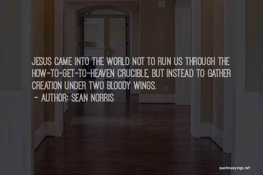 Run To Jesus Quotes By Sean Norris