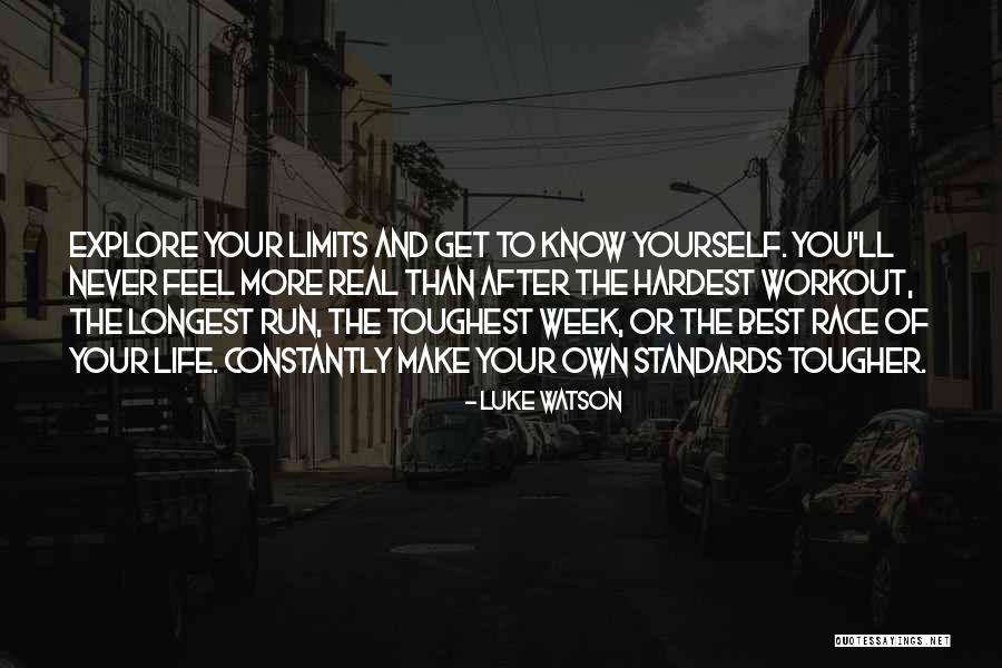 Run Your Own Race Quotes By Luke Watson Run Your Own Race Quotes By Luke Watson