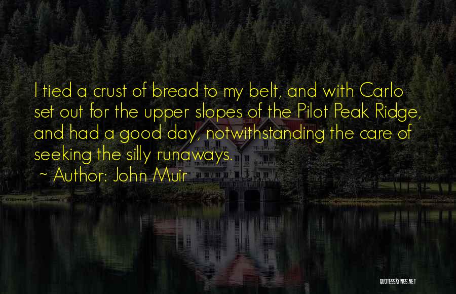 Runaways Quotes By John Muir