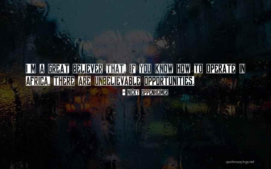 Rungta International School Quotes By Nicky Oppenheimer Rungta International School Quotes By Nicky Oppenheimer