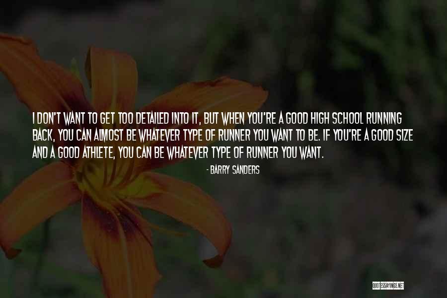 Runner's High Quotes By Barry Sanders Runner's High Quotes By Barry Sanders