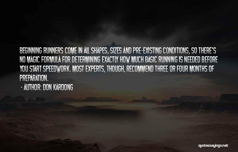 Runners Quotes By Don Kardong