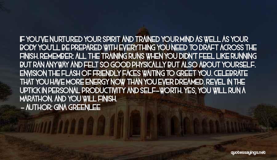 Runners Quotes By Gina Greenlee