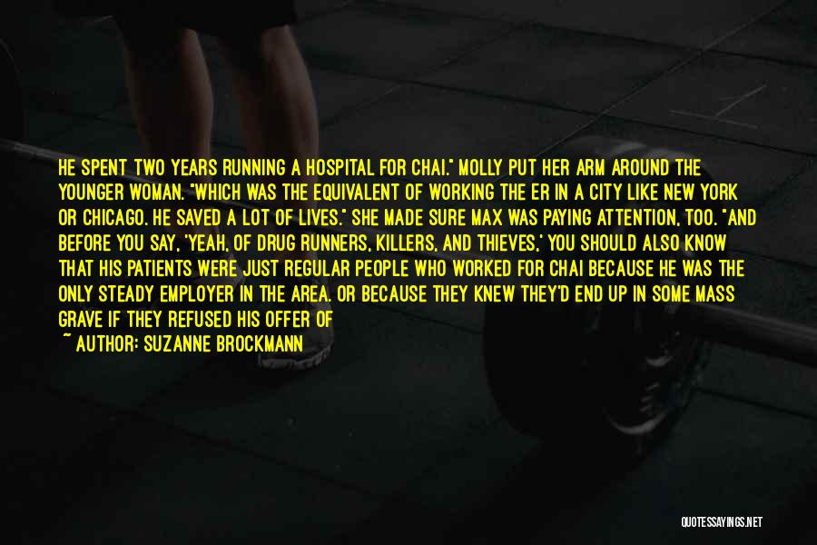 Runners Quotes By Suzanne Brockmann